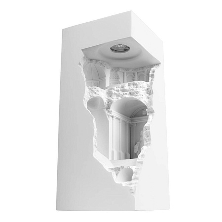 10355D Гипсовый встраиваемый светильник под покраску LOFT IT Antique - фото