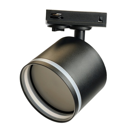 Светильник Feron AL163 трековый однофазный на шинопровод под лампу GX53, черный - фото