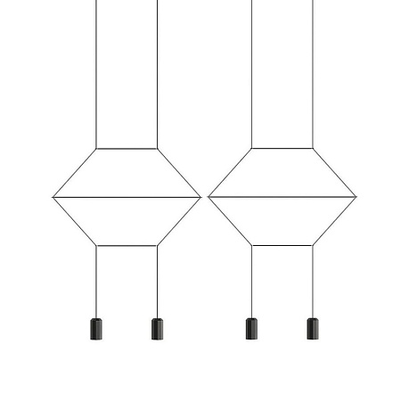 Подвесной Светильник Trapeze Triplette Oblure Imperiumloft 144330-22 - фото