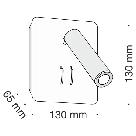 Настенный светильник (бра) Technical C175-WL-01-6W-W - фото