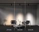 Трековый светильник Technical FOCUS LED TR197-3-30WCCT-M-B - фото