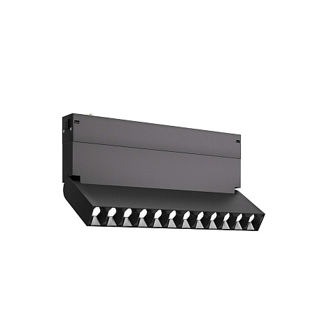 Св-к трек. Черный LED 1*9W 4000K 700Lm Ra>90 34° IP20 L258xW26xH137 220V ST686.446.09 - фото