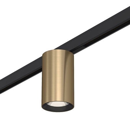 Магнитный трековый светильник Латунь LED 1*5W 3000K 340Lm Ra>90 36° IP20 D35xH58 24V ST671.336.05 - фото