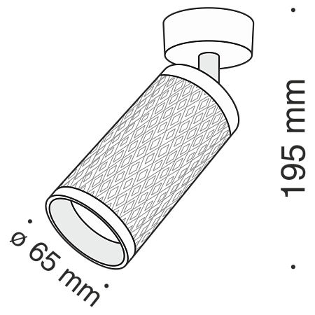 Потолочный светильник Technical Focus Design C034CL-01G - фото