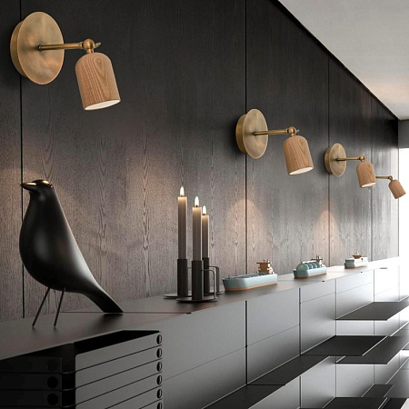 Бра Pori Dark Wood Imperiumloft 219831-26 - фото