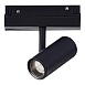 Магнитный трековый светильник Черный LED 1*8W 3000K 500Lm Ra>90 36° IP20 D42xH135 48VV ST808.436.08 - фото