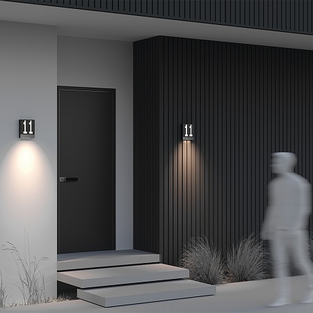 Настенный светильник (бра) Outdoor O475WL-L10GF3K - фото