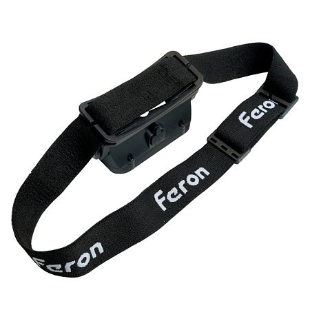 Фонарь налобный FERON TH2315 c аккумулятором 5W, 2000mAh IP44, USB type-C, ABS пластик - фото