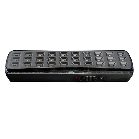 Светильник аккумуляторный, 30LED DC, черный, EL115 - фото