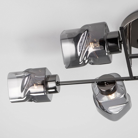 Потолочный светильник Eurosvet 30165/6 черный жемчуг - фото