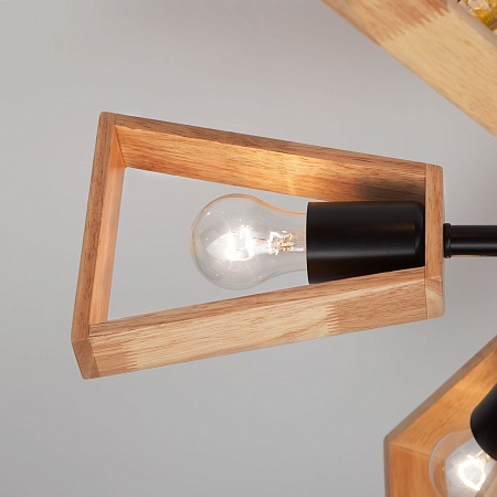 Потолочный светильник Eurosvet 70056/6 черный - фото