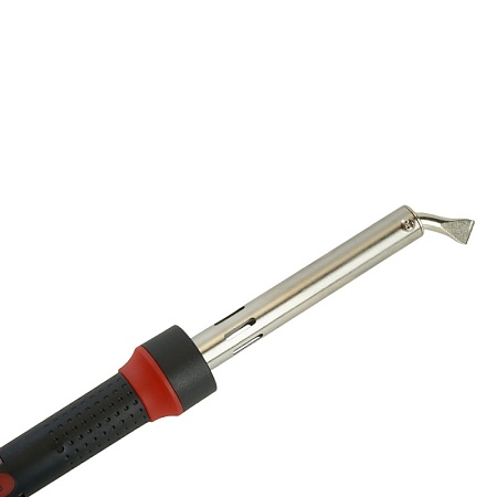 Паяльник с индикатором  80W, нихромовый нагреватель, долговечное жало, 230В STEKKER PLE301-80 - фото