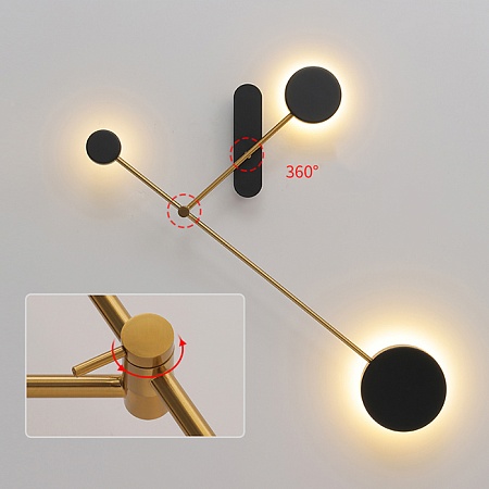 Настенный Светильник Tint Trio B Imperiumloft 211954-26 - фото