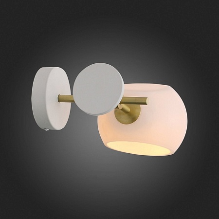 Бра ST-Luce Белый/Белый E14 1*40W SL434.501.01 - фото