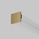 Brass Line Заглушки для накладного шинопровода латунь 2шт Заглушки для накладного шинопровода латунь (2шт) 85230/00 система Лайн Elektrostandard - фото