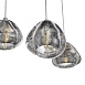 Светильник подвесной ST-Luce Хром/Прозрачный с пузырьками воздуха LED 13*3W 3000K SL6017.101.13 - фото