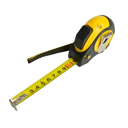 Рулетка, 3 м х 16 мм, прорезиненное покрытие, II класс точности, автостоп MTS-73-R - фото