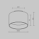 Потолочный светильник Technical Planet C009CW-L12B4K - фото