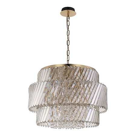 Светильник подвесной ST-Luce латунь/прозрачный E14 12*40W SL6138.303.12 - фото