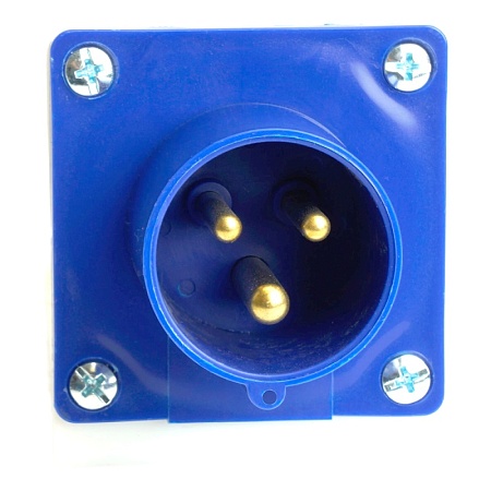 Вилка угловая ST-513 16А 220В 2P+PE IP44, PPG16-513-44, Stekker - фото