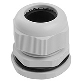 Сальник PG29 диаметр проводника 18-25 мм STEKKER, IP54, серый (без мембраны)