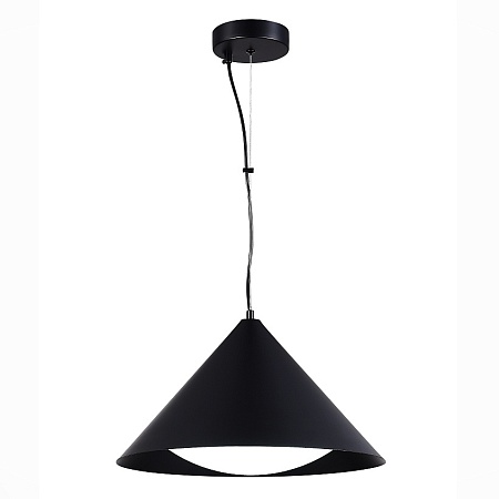 Светильник подвесной ST-Luce Черный/Черный LED 1*12W 3000K SL6501.413.01 - фото