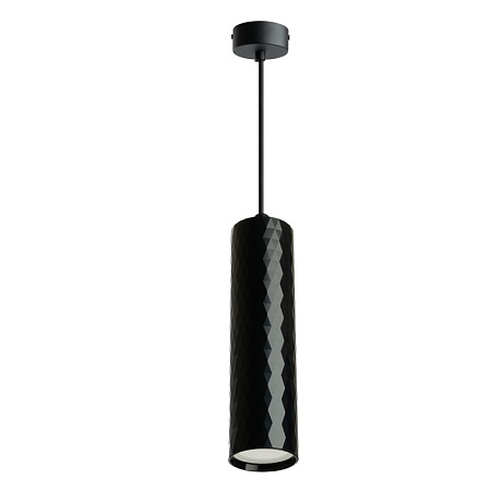 Светильник потолочный Feron ML1888 Barrel PRISM levitation на подвесе MR16 35W, 230V, чёрный 55*200 - фото