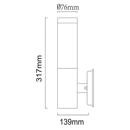 Уличный светильник  плутон DeMarkt  809020401 - фото