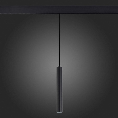 Магнитный трековый светильник SMART Черный LED 1*7W 2700K-6500K 630Lm Ra90 36° IP20 D40 ST377.403.07 - фото