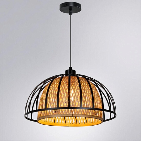 Подвесной светильник Arte Lamp WOODSTOCK A7071SP-1BK - фото