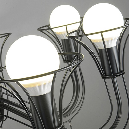 Подвесная Люстра Cast 8 White Imperiumloft 181893-26 - фото