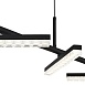 Светильник подвесной ST-Luce черный/прозрачный LED 1*32W 4000K SL1018.403.04 - фото