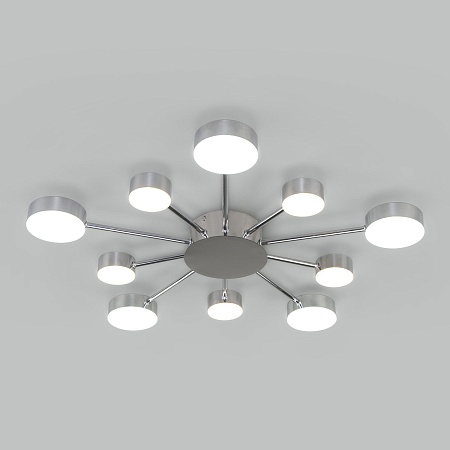 Потолочный светильник Eurosvet 90242/10 хром - фото