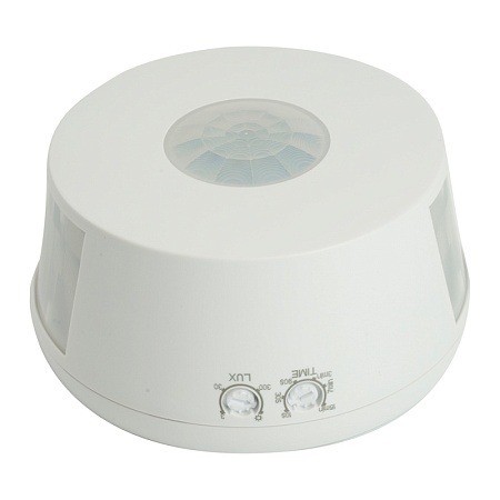 Датчик движения 2000W 30m  120° 360°(верт.) белый SEN19 - фото