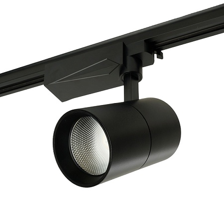 Светодиодный светильник Feron AL103 трековый однофазный на шинопровод 30W 4000K, 35 градусов, черный с индексом цветопередачи >90Ra серия TrueColor - фото