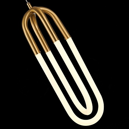 Подвес ST-Luce Латунь/Латунь, Белый LED 2*14W 3000K SL1579.303.02 - фото