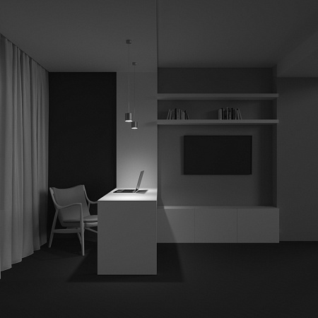 Подвесной светильник Technical Polar P088PL-GX53-S - фото