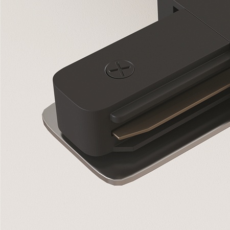 Коннектор прямой Unity встраиваемыйчерный - фото