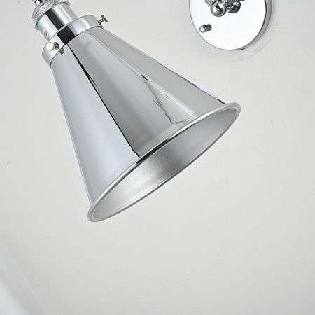 Бра 20Th C Library Single Sconce Silver Ii Imperiumloft 84947-22 - фото