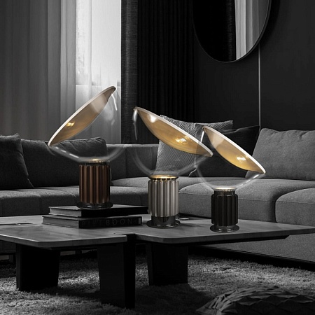 10294/M Silver Настольная лампа LOFT IT Taccia - фото