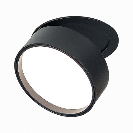 Встраиваемый поворотный светильник Черный LED 1*14W 4000K 1 100Lm Ra>90 120° IP20 D105x ST651.448.14 - фото