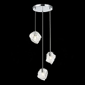 Светильник подвесной ST-Luce Хром/Прозрачный E14 3*40W SL1175.103.03