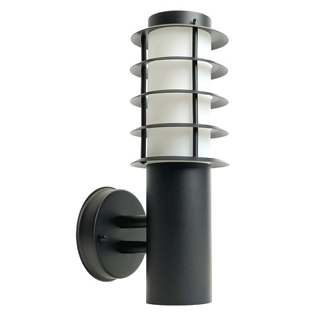 Светильник садово-парковый Feron DH046-B, Техно на стену, 18W E27 230V, черный - фото