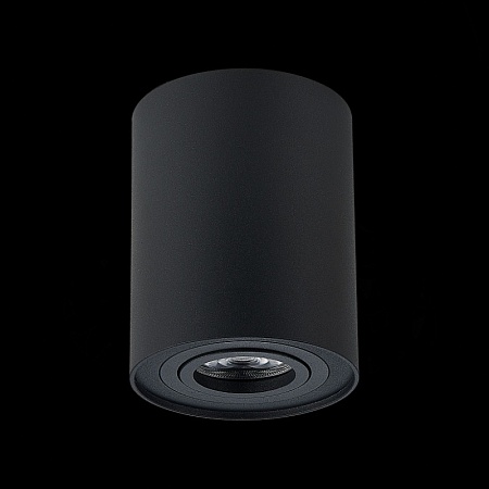 Светильник потолочный Черный GU10 1*50W IP20 D98xH124 220V Без ламп ST108.417.01 - фото