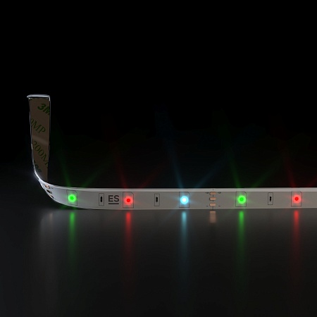 Светодиодная лента Бегущая волна 12 В 7,2 Вт/м 30 Led/м 5050 IP65, RGB, 5 м Лента светодиодная 12V 7,2W 30Led 5050 IP65 бегущая волна, 5м Elektrostandard - фото