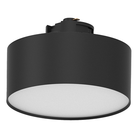 Светодиодный светильник Feron AL129 трековый однофазный на шинопровод 18W 4000K 110 градусов черный - фото