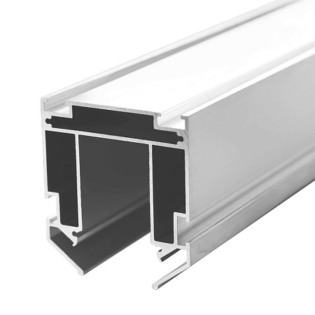 Профиль для монтажа SKYLINE 48 УЛУЧШЕННЫЙ в натяжной ПВХ потолок (S23) ST-Luce Алюминие ST003.129.03 - фото