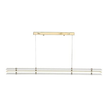Светильник подвесной ST-Luce золотистый/Прозрачный LED 1*30W 4000K SL6245.223.01 - фото