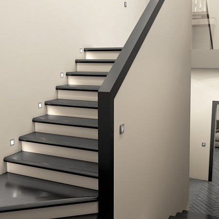 Перекрестный переключатель двухклавишный серебряный W1123008 - фото