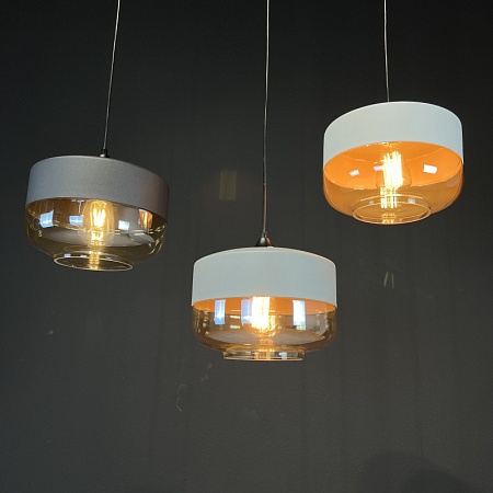 Подвесной Светильник Nord D D25 Gray/Amber Imperiumloft 190503-26 - фото